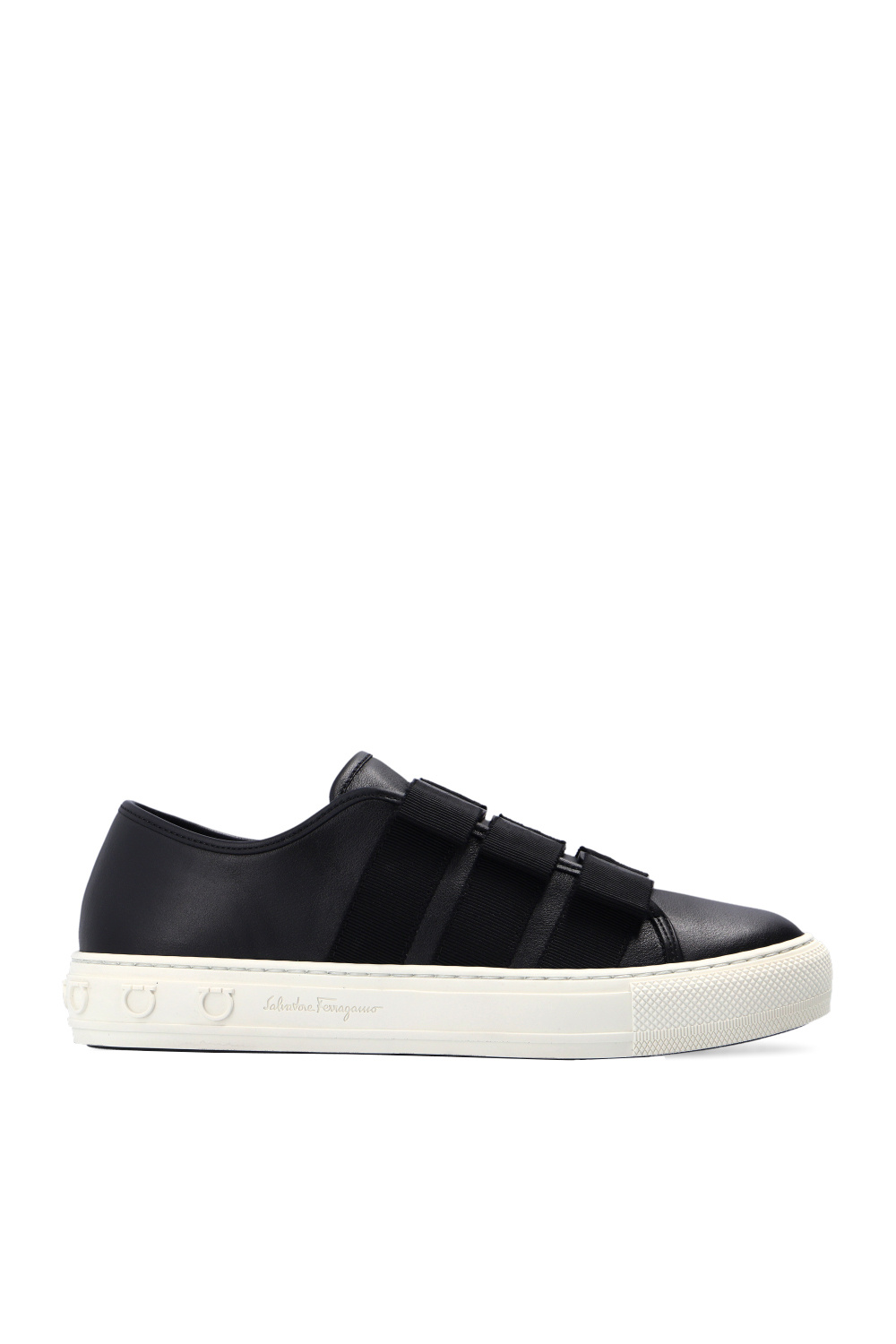 Ferragamo slip hot sale on sneakers